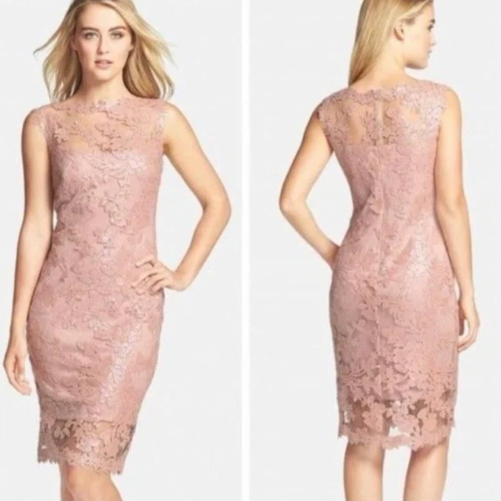 Tadashi Shoji Lace Sheath Dress
